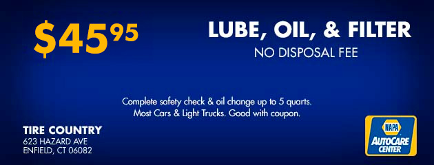 Lube, OIl & Filter Special